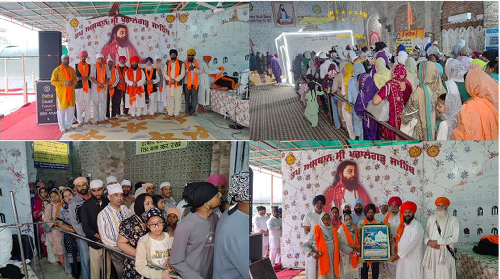 The Holy Occasion of Jetha Sunday Concludes with Reverence and Devotion at the Sacred Shrine of Sri Khuralgarh Sahib Thousands of Devotees Pay Homage